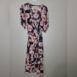 Old Navy Floral Wrap Dress Size 2X